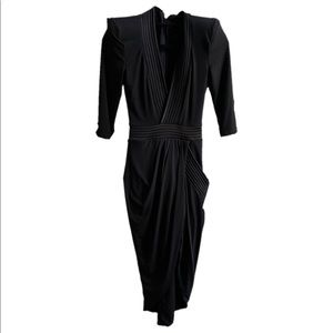 Zhivago Eye of Horus MIDI Dress in black, size XS / 2